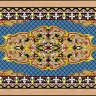 Нарды + Шашки Сирия Голубые большие (Россия, дерево, 60 см), Partida