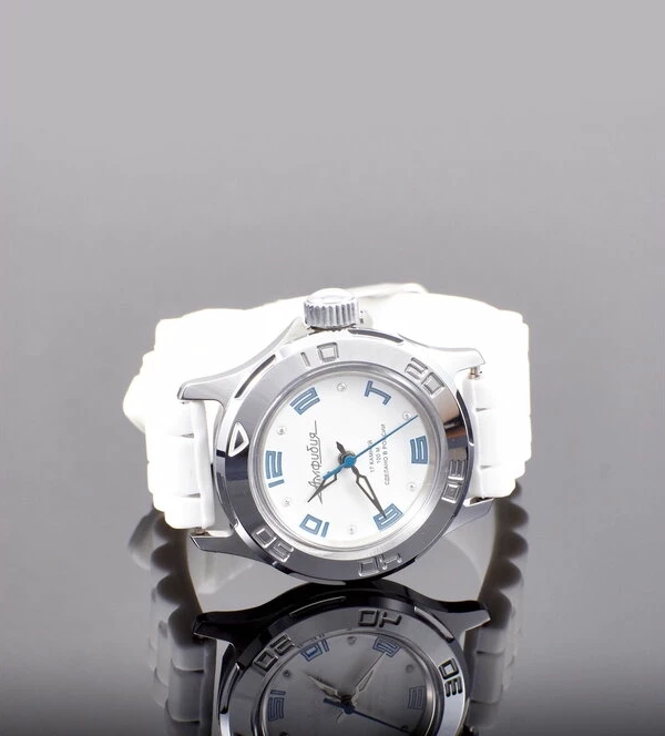 Наручные часы ВОСТОК 2409 (051458) силиконовый ремень