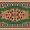 Нарды + Шашки Сирия Зеленые большие (Россия, дерево, 60 см), Partida