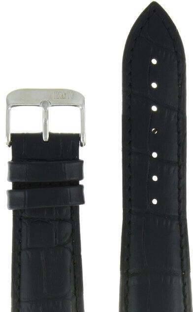 Ремешки "kmv" s-29, 24 р-р, чер. с чер. ст, l