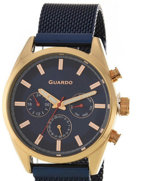 Наручные часы guardo 11661-4 тёмно-синий