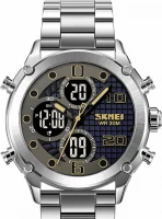 Наручные часы skmei 1975ssibk silver/black steel
