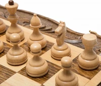 Шахматы + нарды резные 50, am452, Mirzoyan