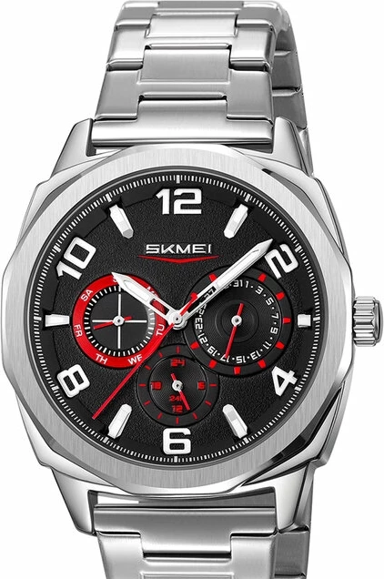 Наручные часы skmei 9350sibk silver/black