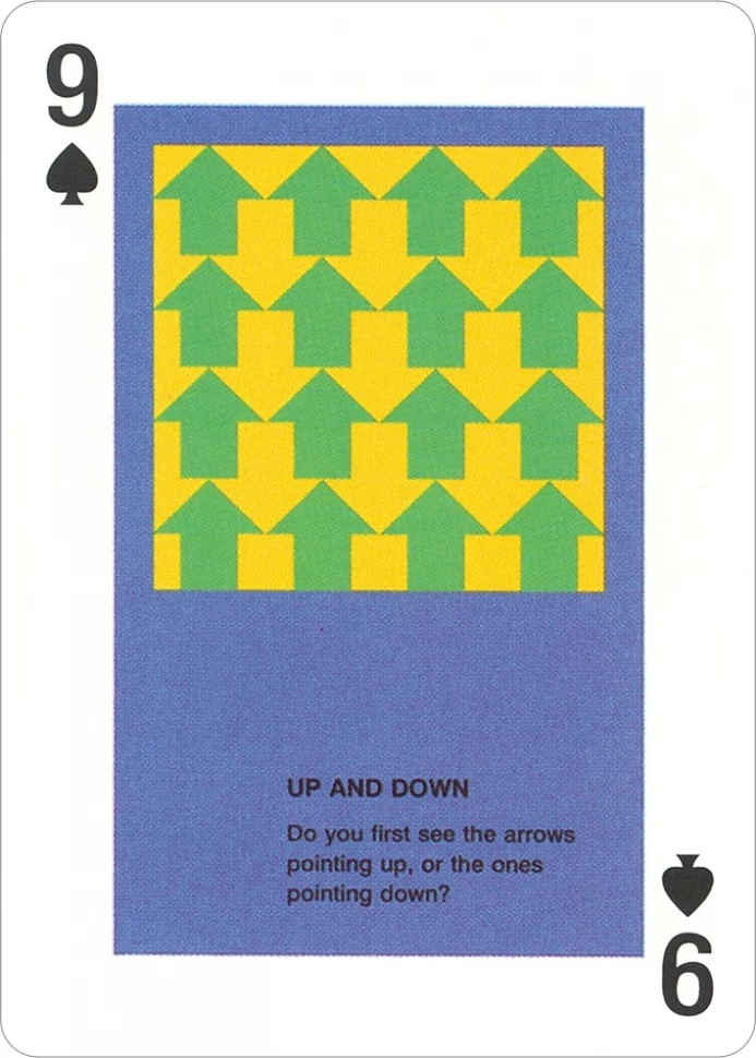 Карты "Optical Illusions Playing Card Deck"