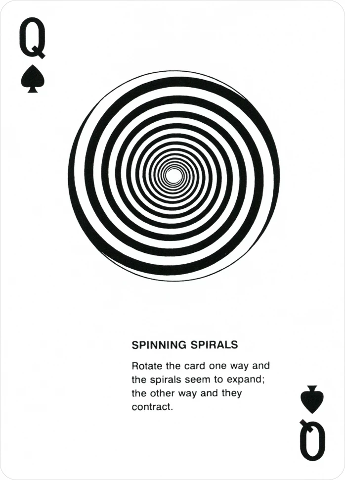 Карты "Optical Illusions Playing Card Deck"