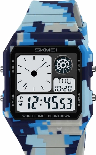 Наручные часы skmei 2347cmbu blue camo
