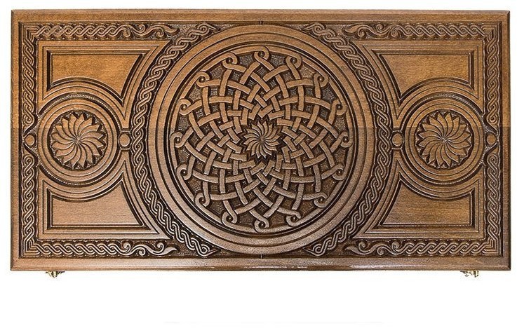 Стол ломберный Нарды "Армянский узор 3", Haleyan