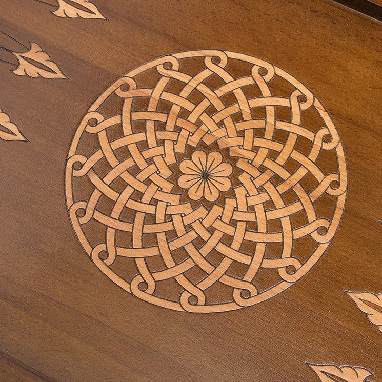 Стол ломберный Нарды "Армянский узор 3", Haleyan