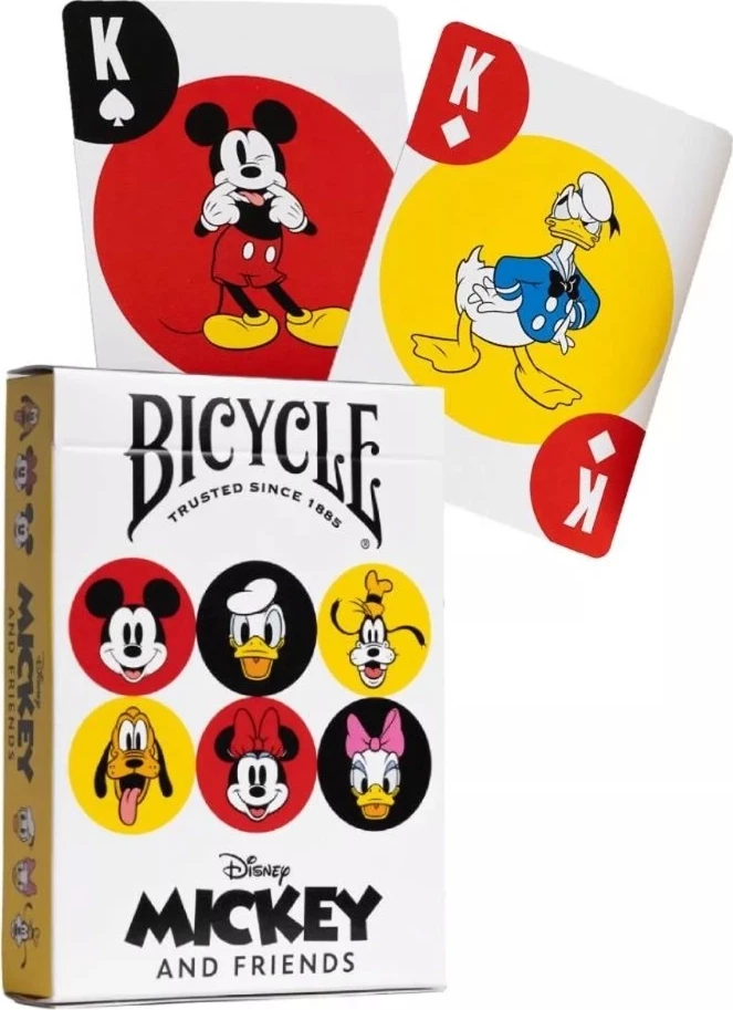 Карты "Bicycle Disney Mickey & Friends Standard Index"