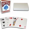 Карты "Bicycle Blank Back Standard Face red" / рубашка пустая, лицо стандарт