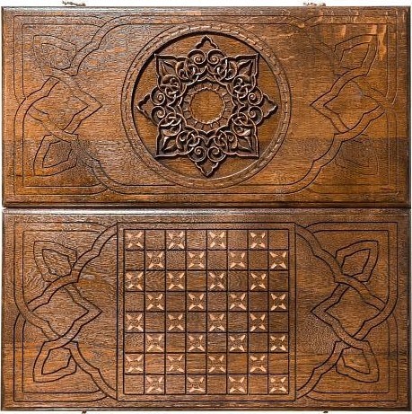 Нарды резные "Сияние 1", Mkhitaryan