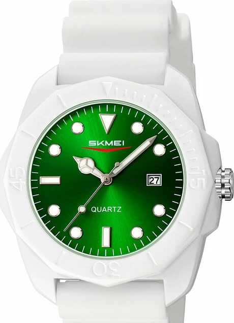 Наручные часы skmei 2393wtgn white/green