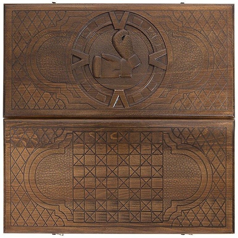 Нарды резные "Боксерские перчатки", Ustyan