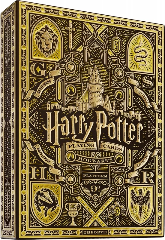 Карты "Theory11 Harry Potter Deck - Yellow (Hufflepuff)"