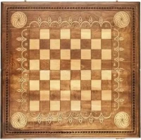 Шахматы + нарды резные &quot;Бесконечность&quot; 50, Mkhitaryan