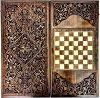 Нарды резные &quot;Армянский узор 8&quot; 60, Ustyan