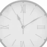 Настенные часы la minor 9608 серебро