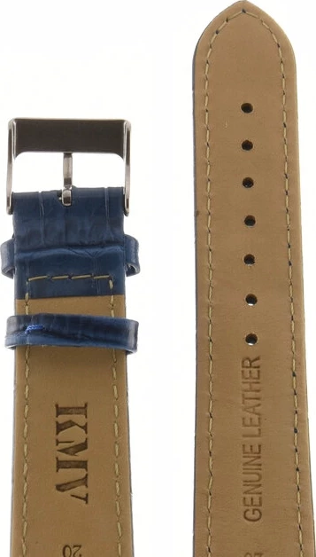 Ремешки "kmv" s-11, 20 р-р, син, толщина 3.8, l