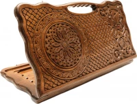 Нарды резные &quot;Армянский узор 6&quot; с ручкой 60, Haleyan