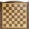 Нарды резные "Тёмный Узор 3" 50, Mirzoyan