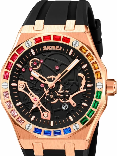 Наручные часы skmei 9365rgbk rose gold/black