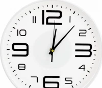 Настенные часы la minor 8098 А-2 бело-черн