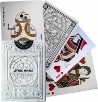 Карты &quot;Theory11 Star Wars Playing Cards - Silver Special Edition - the Light Side&quot;