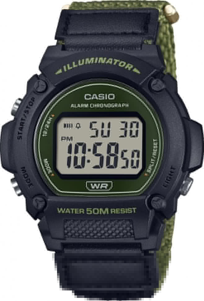 Наручные часы casio   w-219hb-3a