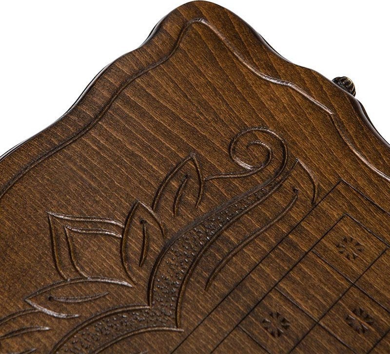 Нарды резные "Орел" с ручкой 50, Haleyan