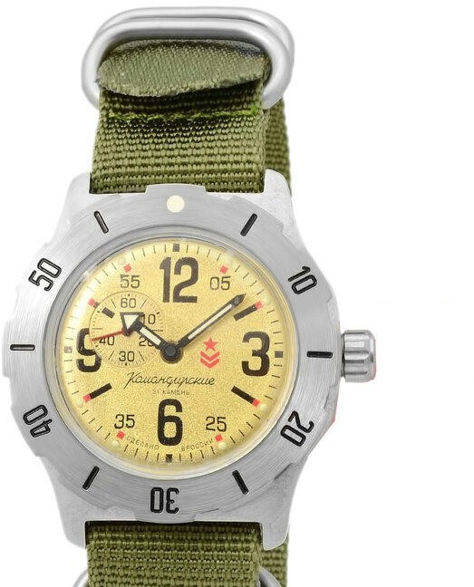 Наручные часы ВОСТОК 2415 (350749) ремень текстиль