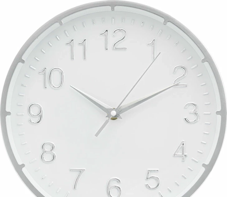 Настенные часы la minor 9609 серебро