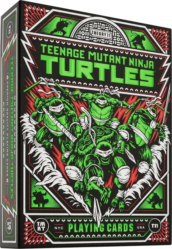 Карты "Theory11 Teenage Mutant Ninja Turtles Playing Cards"