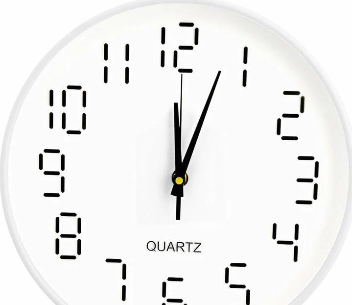 Настенные часы la minor 8098 А-1 бело-черн