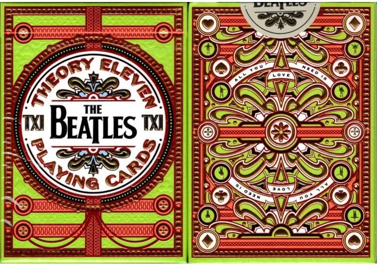 Карты "Theory11 The Beatles Green"
