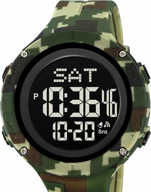 Skmei 2159CMGN army green camouflage