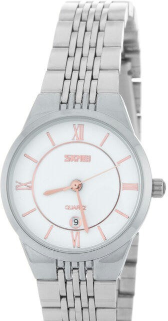 Наручные часы skmei 9139wtgd-s white/gold lady