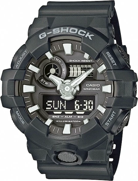 наручные часы casio ga-700-1b