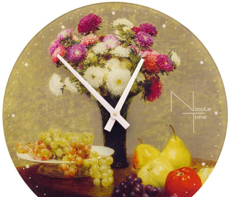 Настенные часы nicole time nt528 fantin-latour