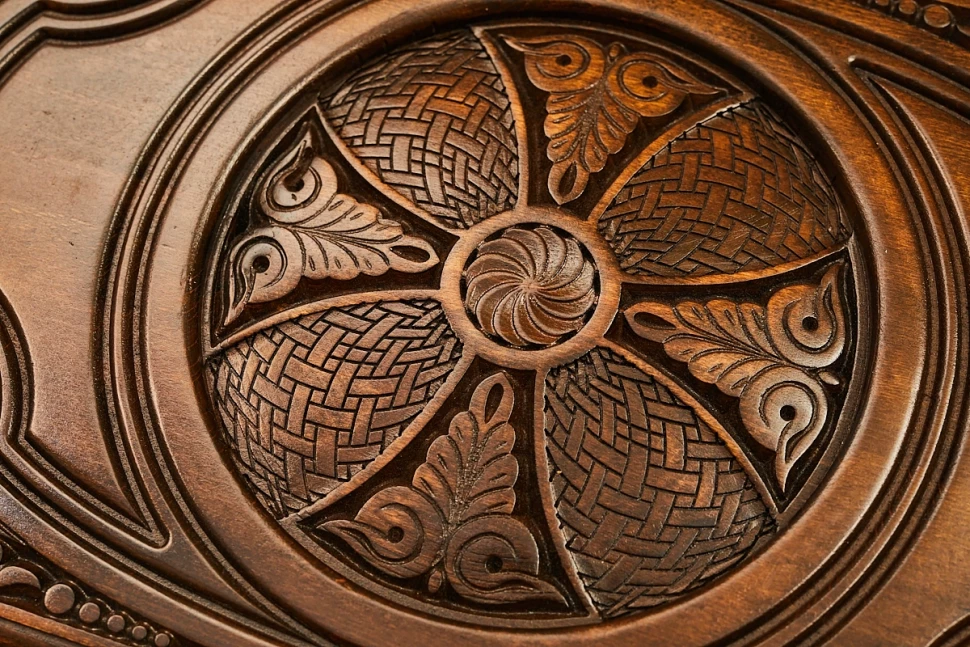 Нарды резные "Щит Давида" 60, Ustyan