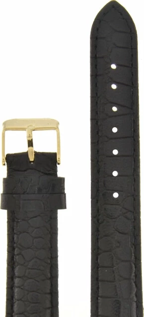 Ремешки maknamara 18 мм croco чер зол заст-1