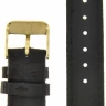 Ремешки maknamara 18 мм croco чер зол заст-1