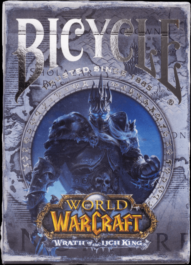 Карты "Bicycle World of Warcraft Woltk Standard Index "