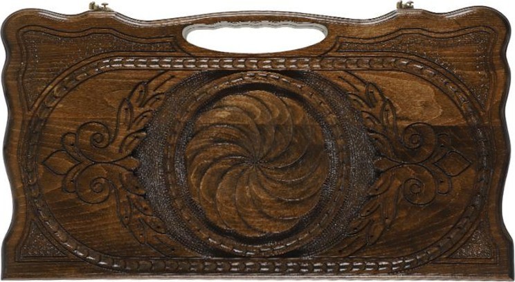 Нарды резные "Бесконечность 2" 50, Haleyan