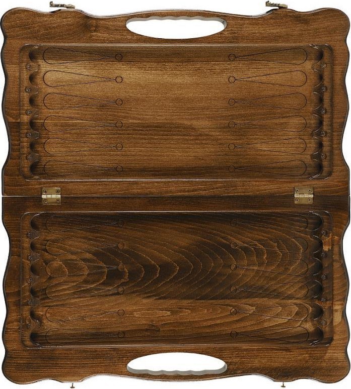 Нарды резные "Бесконечность 2" 50, Haleyan