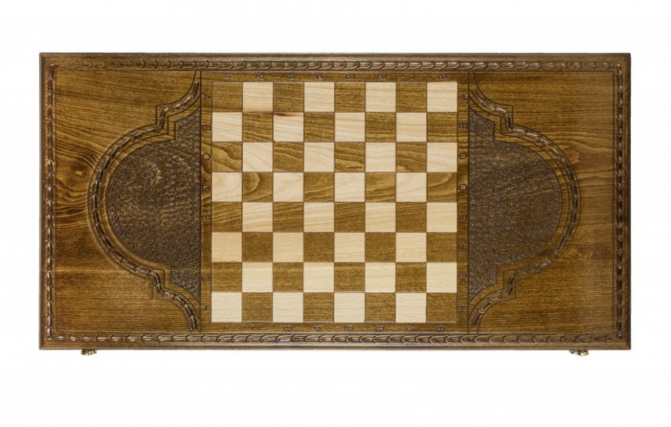 Нарды резные "Бесконечность 4" 60, Haleyan