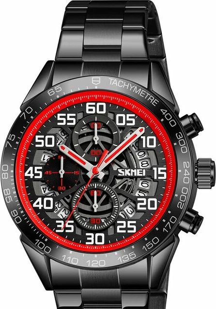 Наручные часы skmei 9338bkbk black/black