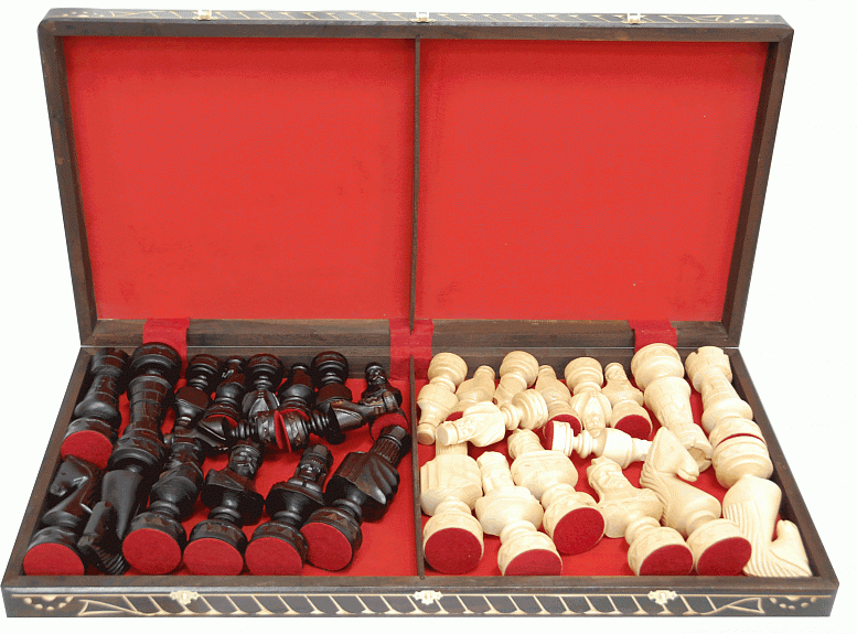 Шахматы "Цезарь" 82 см, Madon (деревянные, Польша)