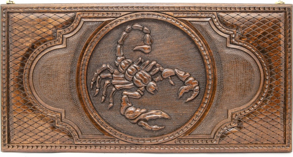 Нарды резные "Скорпион 1", Simonyan