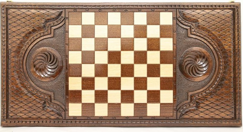 Нарды резные "Скорпион 1", Simonyan